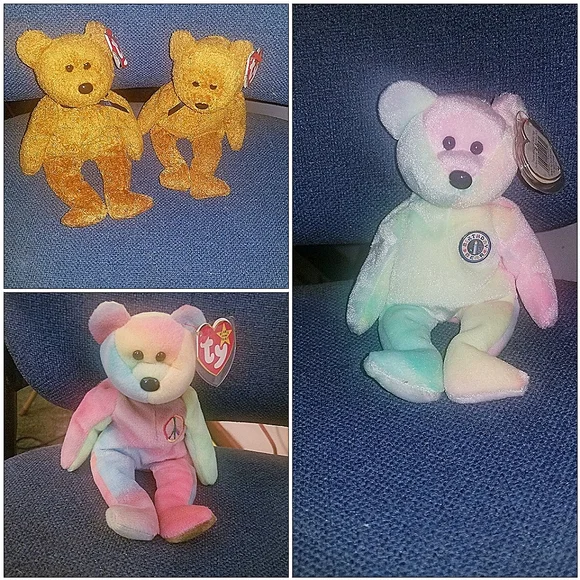 Mega Ty Beanie baby lot all valuable collecters Mint w/Tags- proceeds Charity